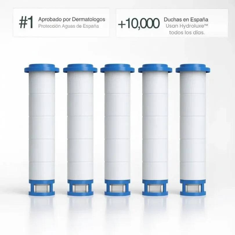 Pack de 5 Filtros de Repuesto Hydroluxe™