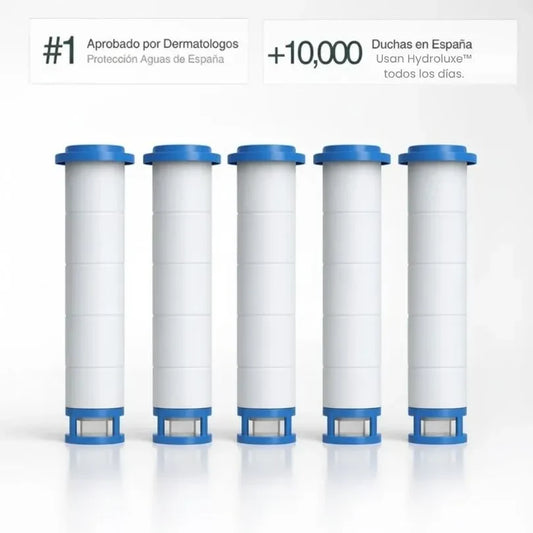Pack de 5 Filtros de Repuesto Hydroluxe™