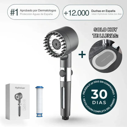 HYDROLUXE™ - Elimina el cloro y la cal de tu ducha