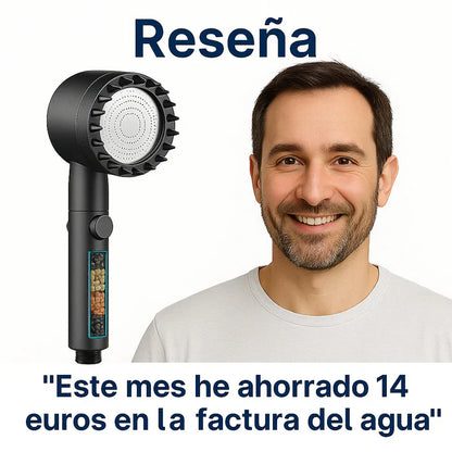 HYDROLUXE™ - Elimina el cloro y la cal de tu ducha