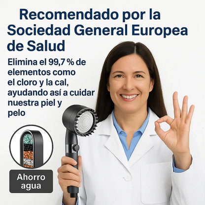 HYDROLUXE™ - Elimina el cloro y la cal de tu ducha