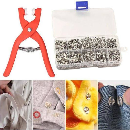 Kit Fast Diy™ Alicates + 100 pulsadores - Estilo Idea